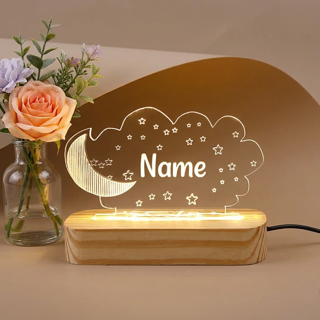 Customized Name in Lights Night Lamp