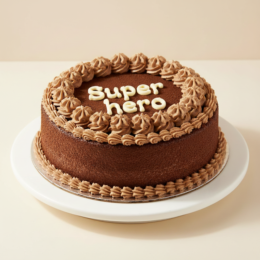 Decadent Super Dad Chocolate Cake