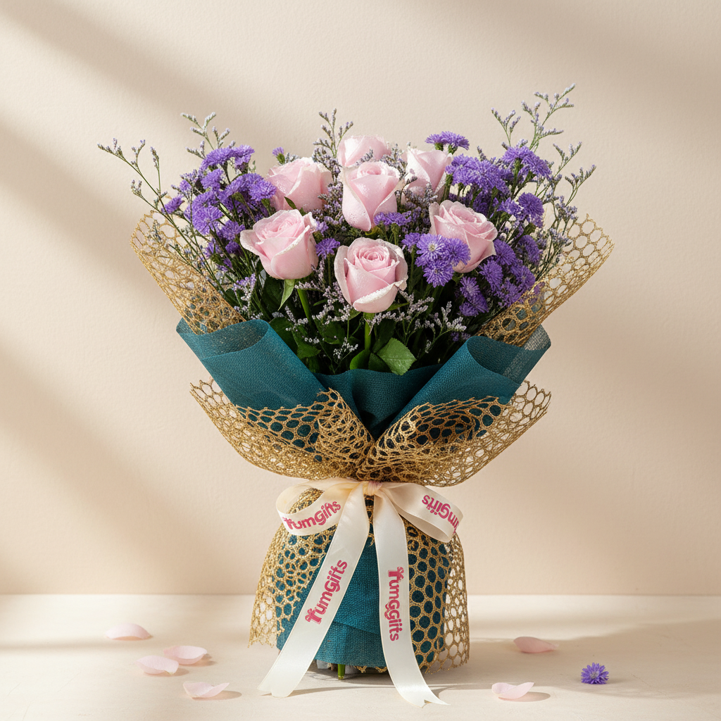 Enchanting Lavender Blooms Bouquet
