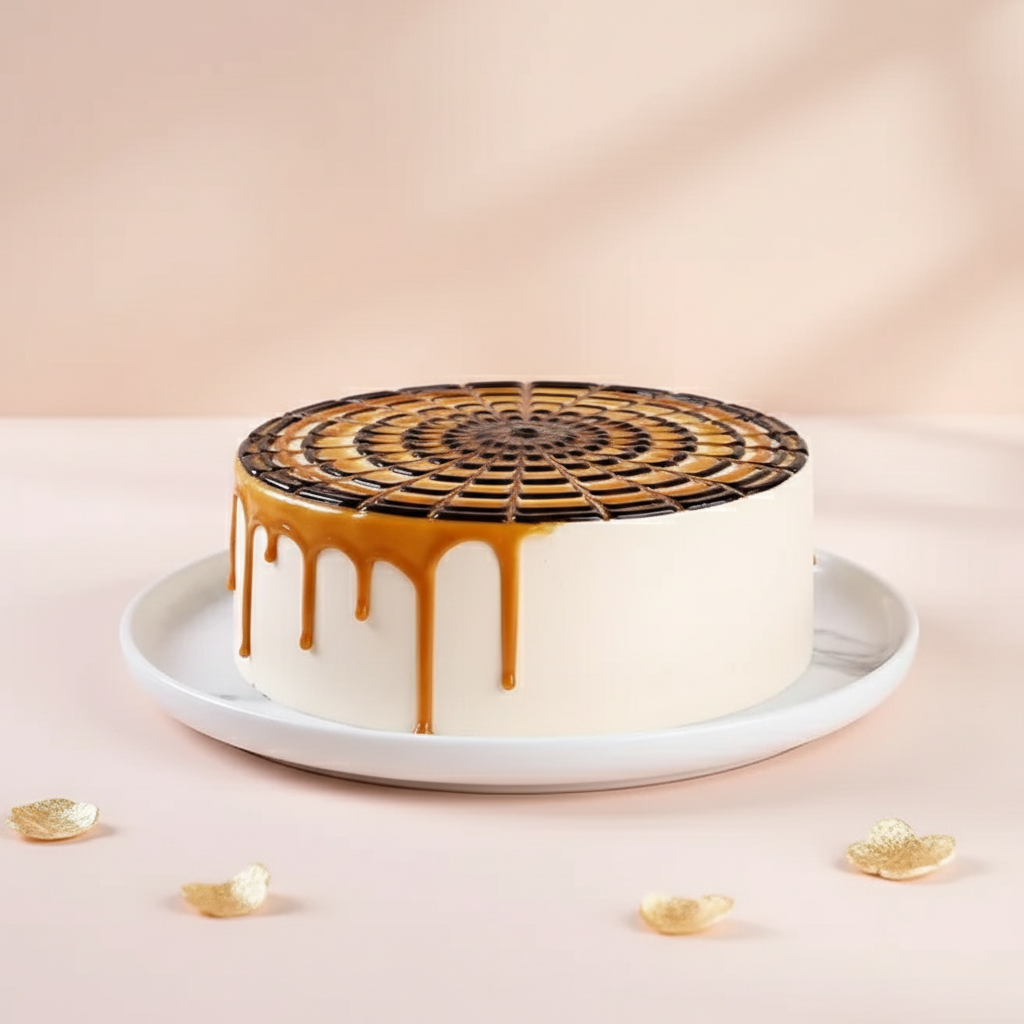 Golden Butterscotch Dream Cake