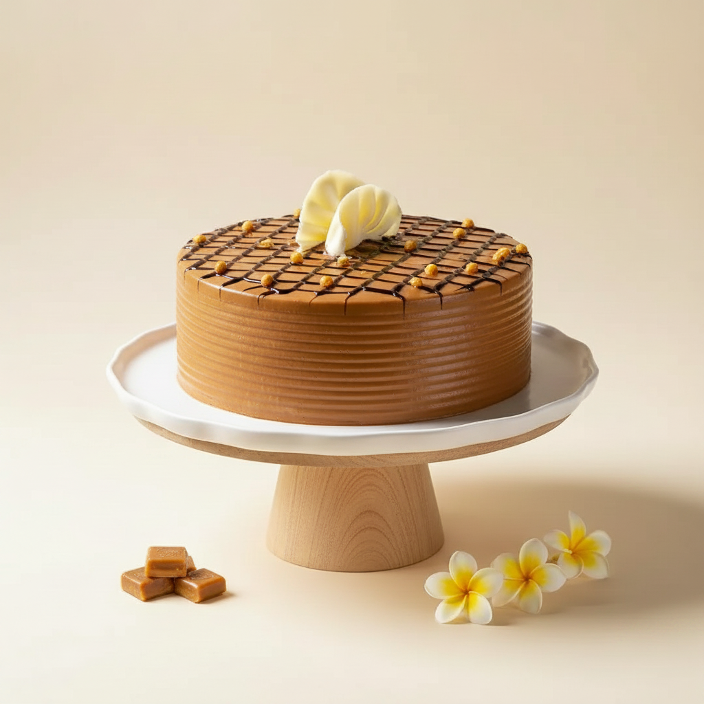 Velvety Butterscotch Dream Cake